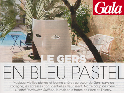 Newspaper article Gala - Hôtel Guilhon